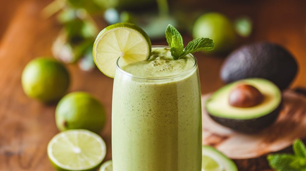 Lime Avocado Smoothie