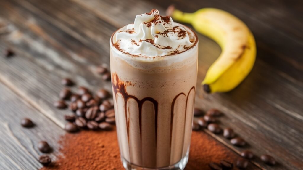 Mocha Banana Protein Shake