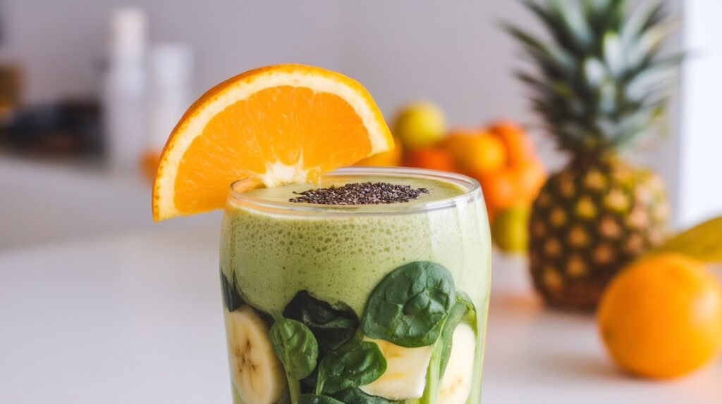 Tropical Citrus Green Smoothie