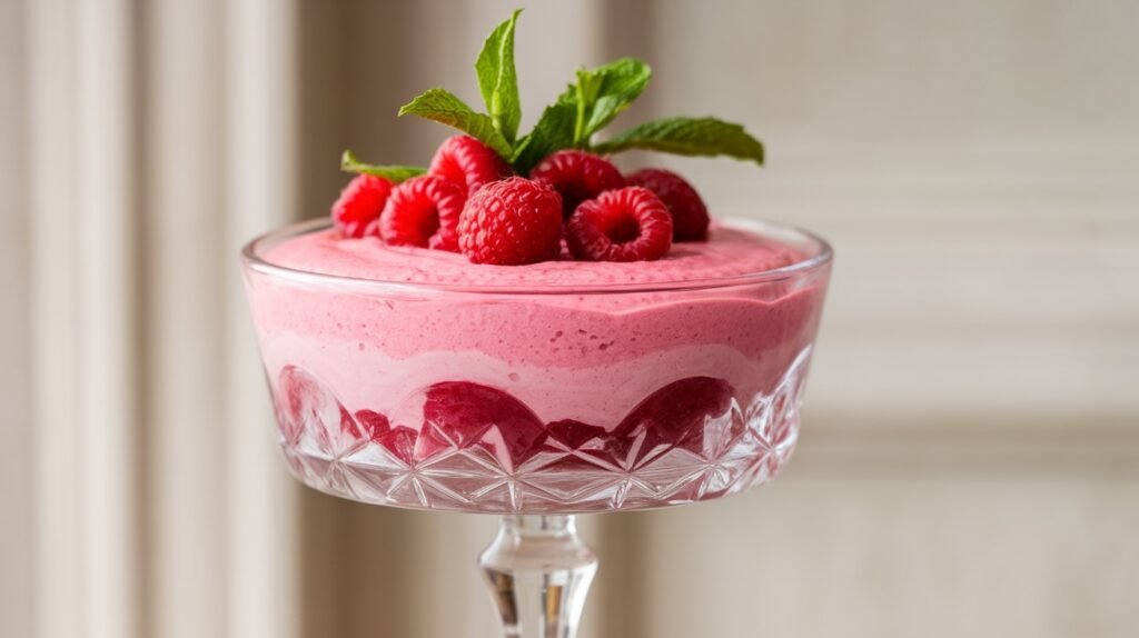 Raspberry Lemon Mousse