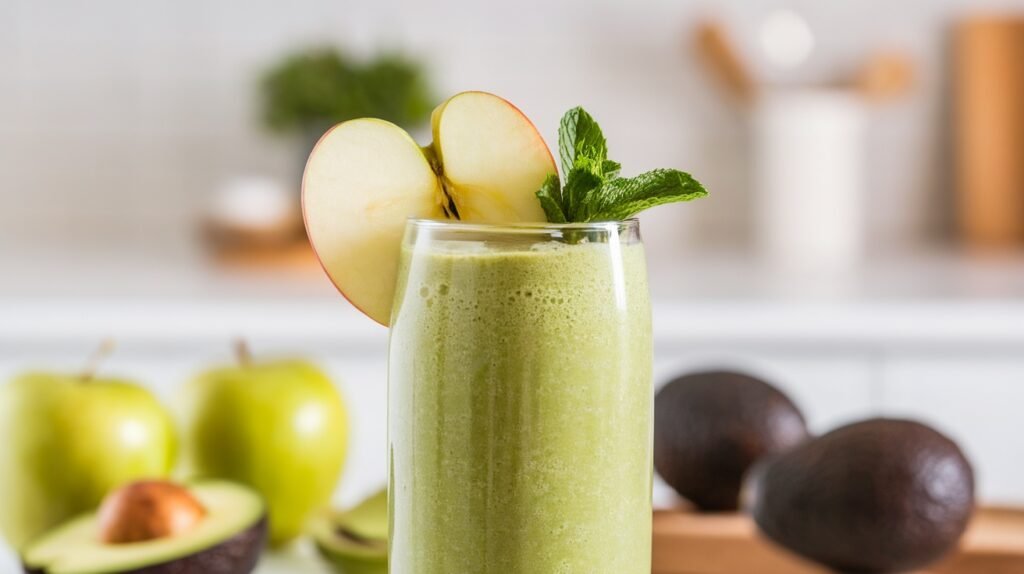 Avocado Apple Morning Shake