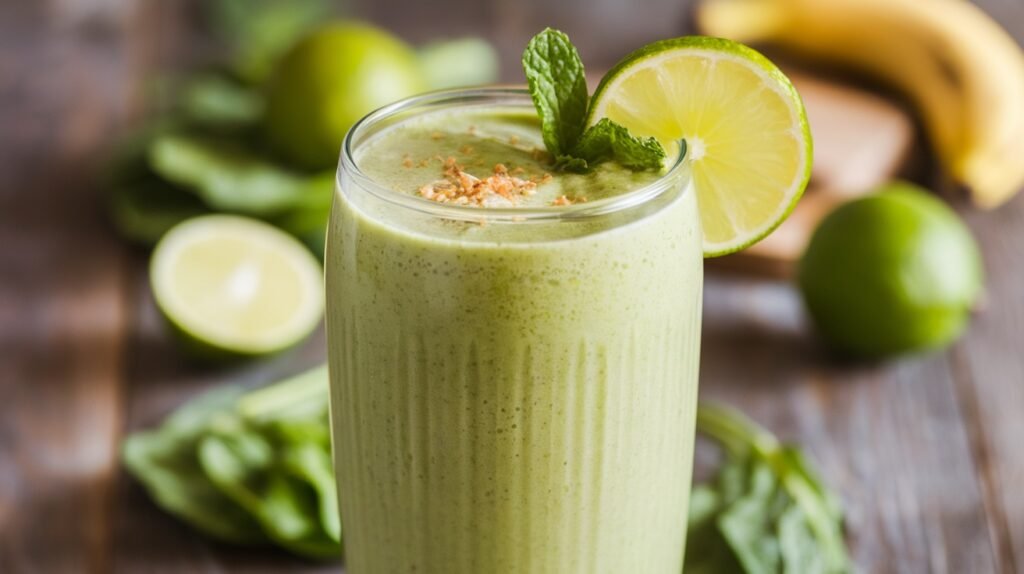 Ginger Lime Green Smoothie