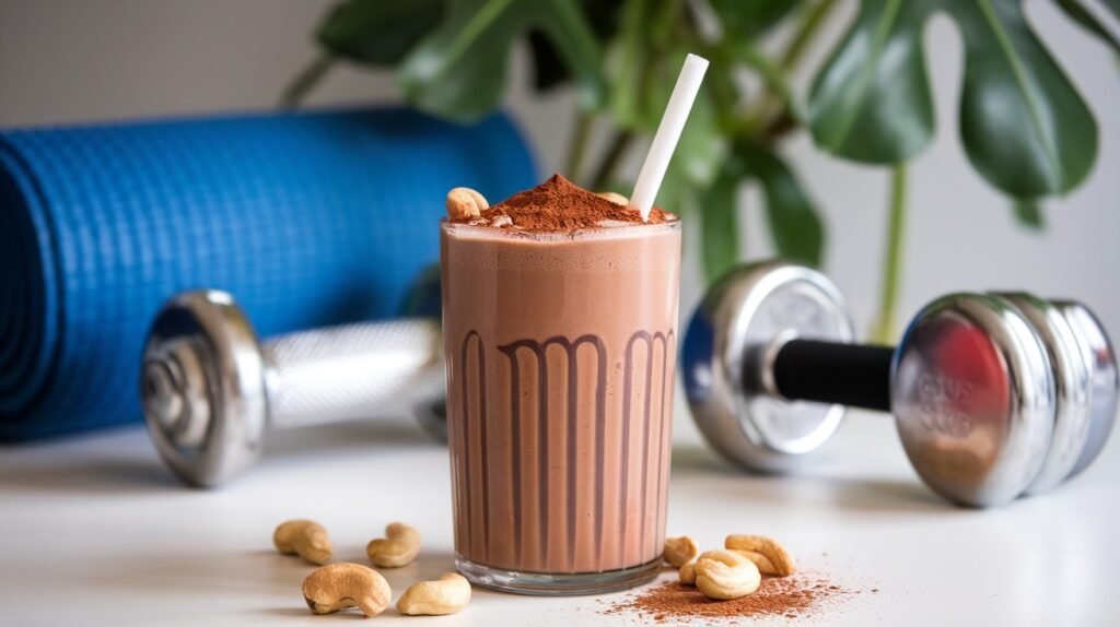 Chocolate Cashew Post-Workout Shake