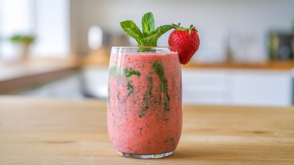 Strawberry Spinach Zest