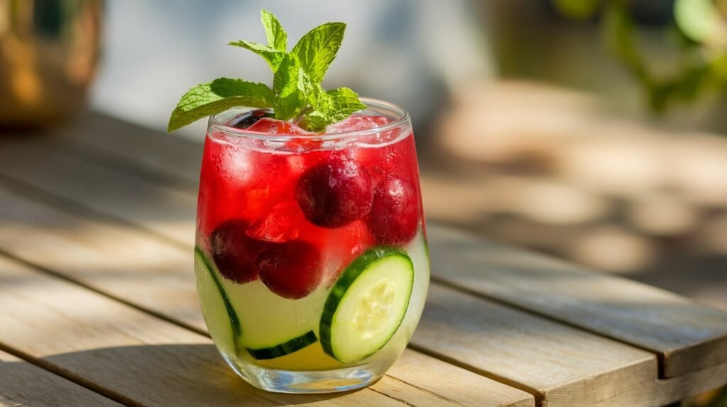 Cherry Cucumber Cooler