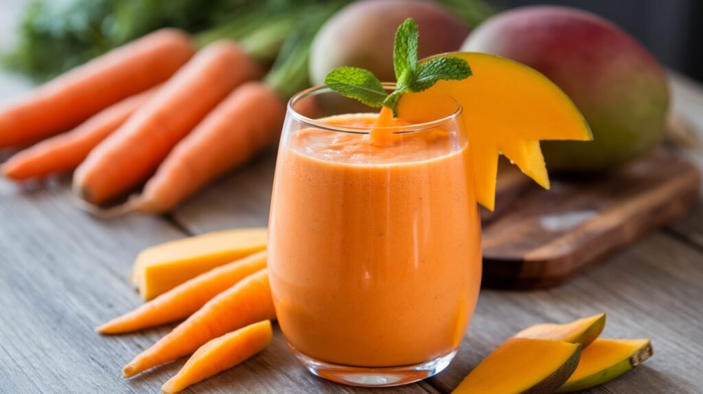 Carrot Mango Recovery Smoothie