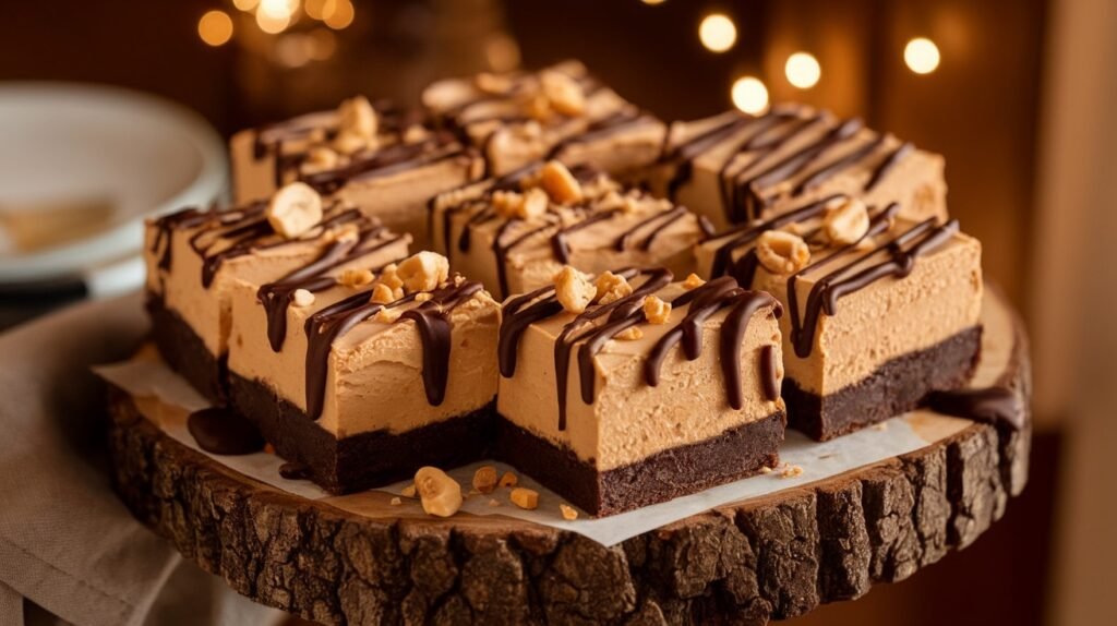 Peanut Butter Cheesecake Brownies