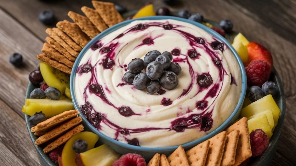 Blueberry Cheesecake Dip
