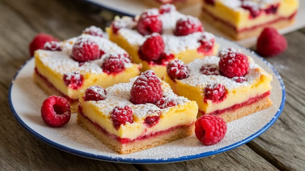 Raspberry Lemon Bars