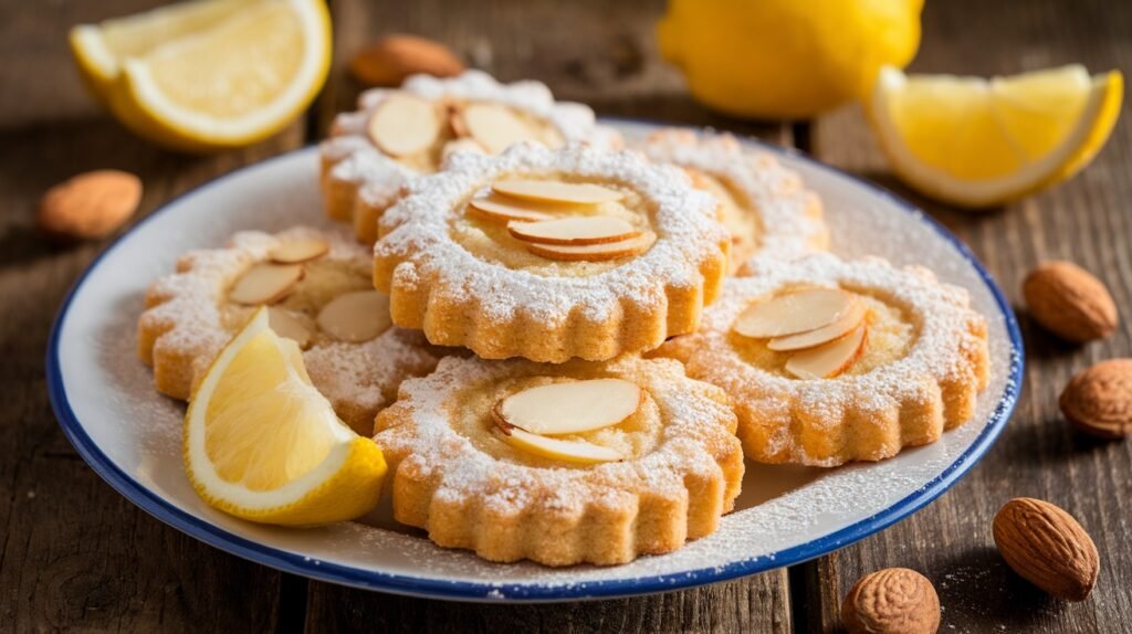 Lemon Almond Cookies
