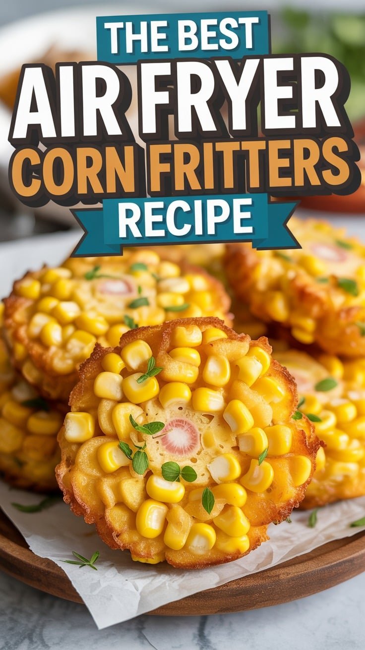 Air Fryer Corn Fritters