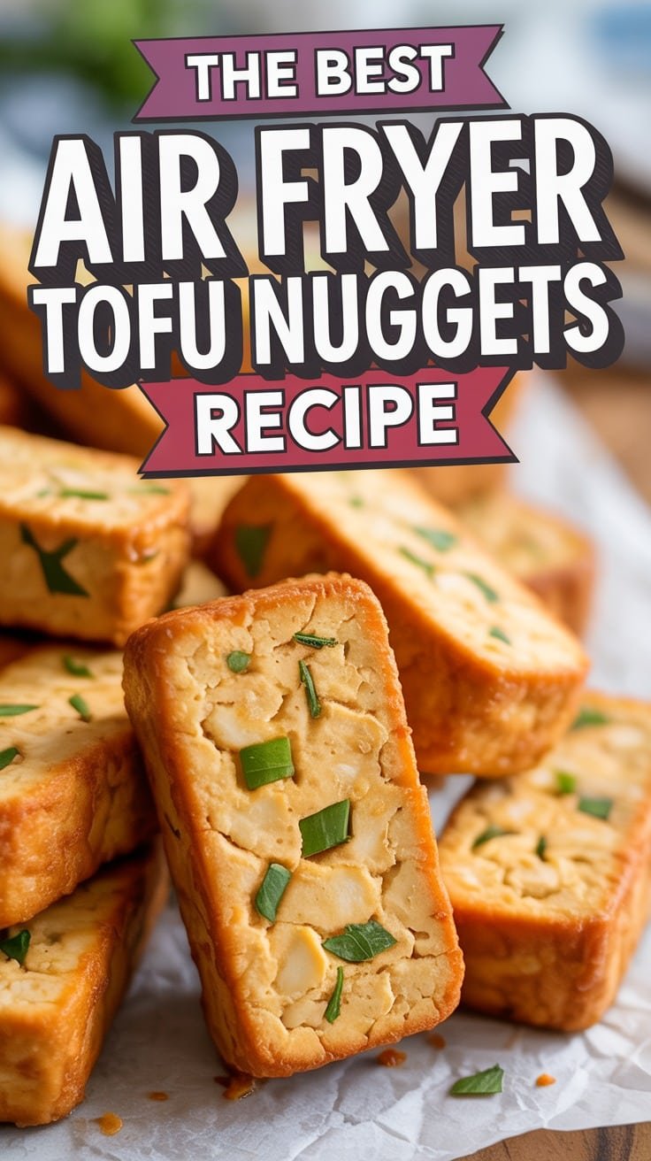 Air Fryer Tofu Nuggets