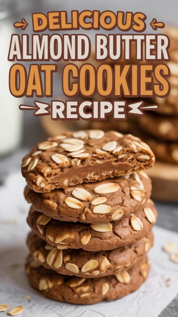 Almond Butter Oat Cookies