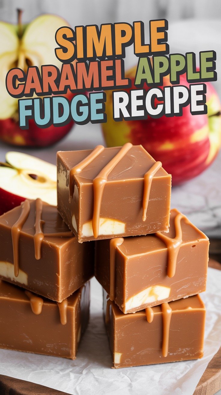 Caramel Apple Fudge