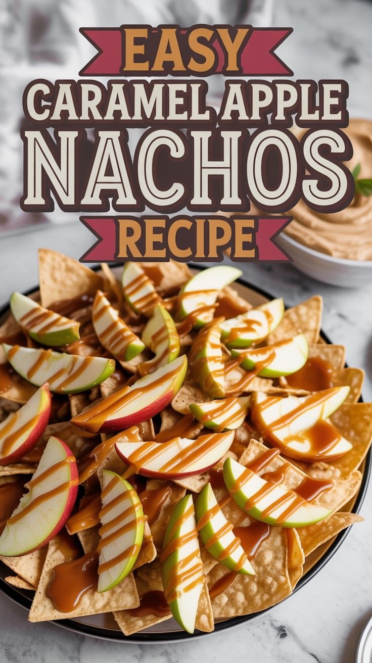 Caramel Apple Nachos