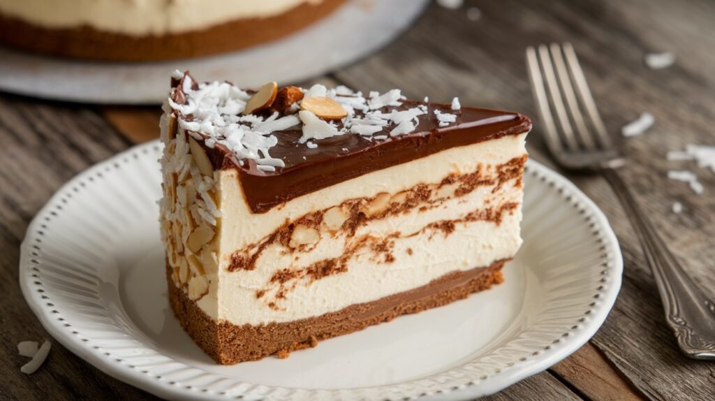 Almond Joy Cheesecake