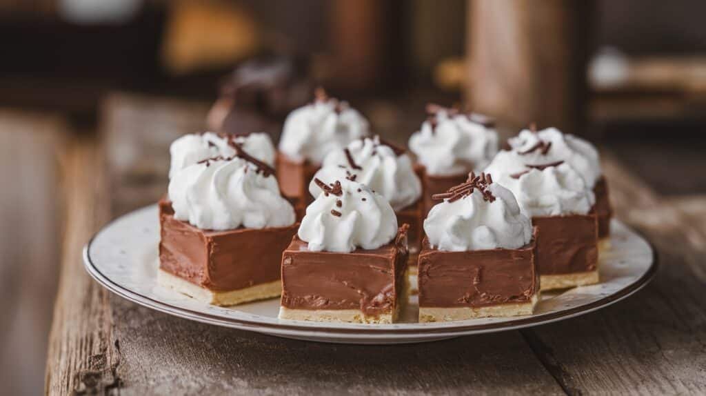 Chocolate Cream Pie Bars