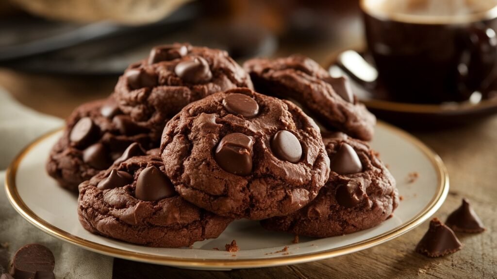 Chocolate Espresso Cookies