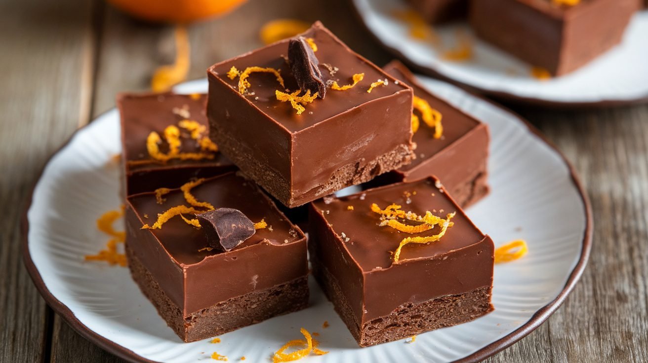 Chocolate Orange Fudge Recipe - Food Blasts