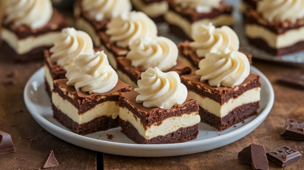 Cream Cheese Brownie Bites