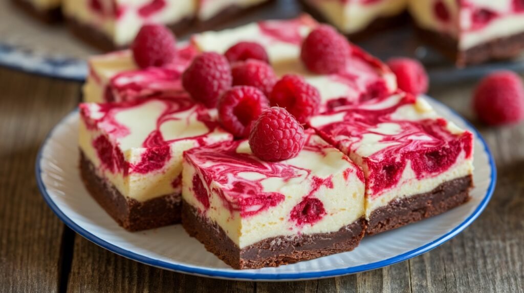 Raspberry Cheesecake Brownies