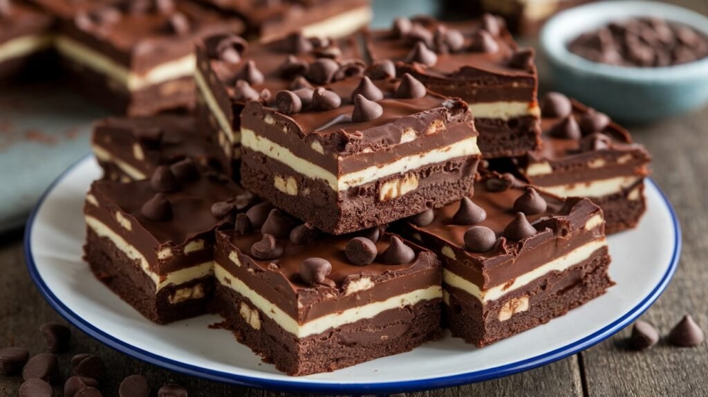 Triple Chocolate Brownies