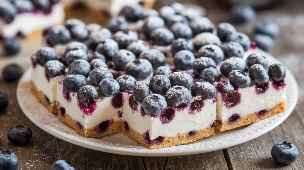 Blueberry Cream Cheese Bars