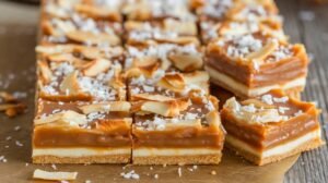 Coconut Caramel Bars
