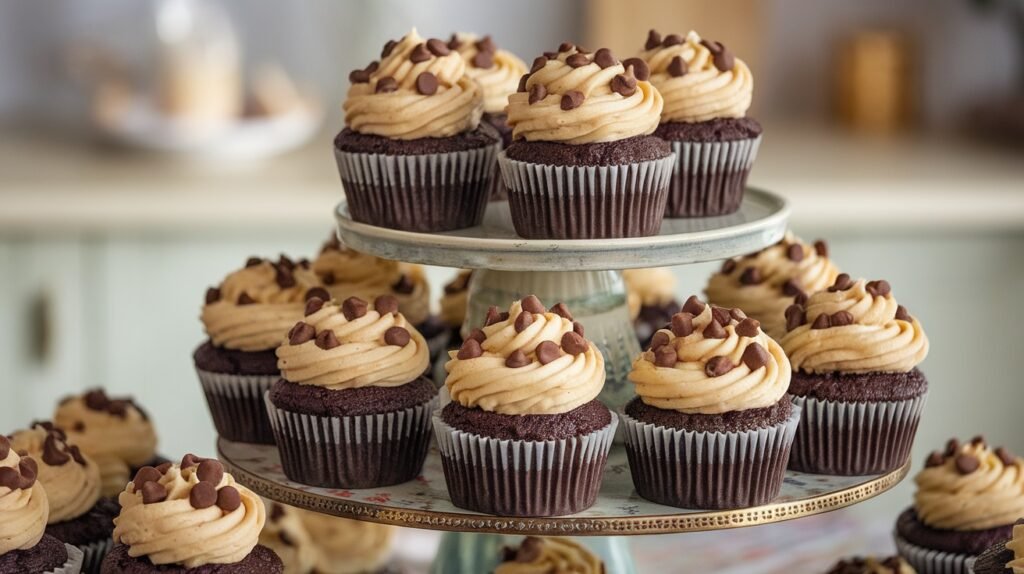 Cookie Dough Cupcakes