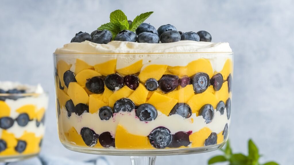 Lemon Blueberry Trifle