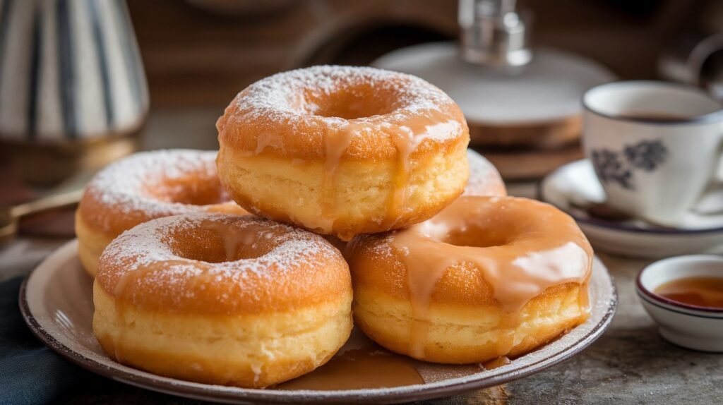 Maple Glazed Donuts