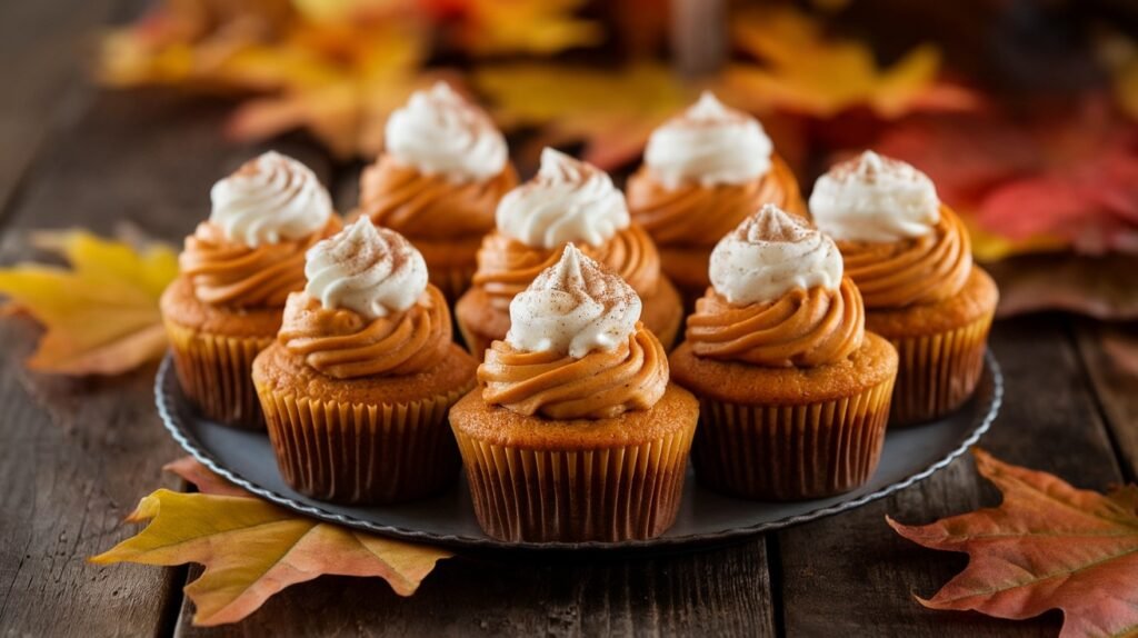 Pumpkin Pie Cupcakes