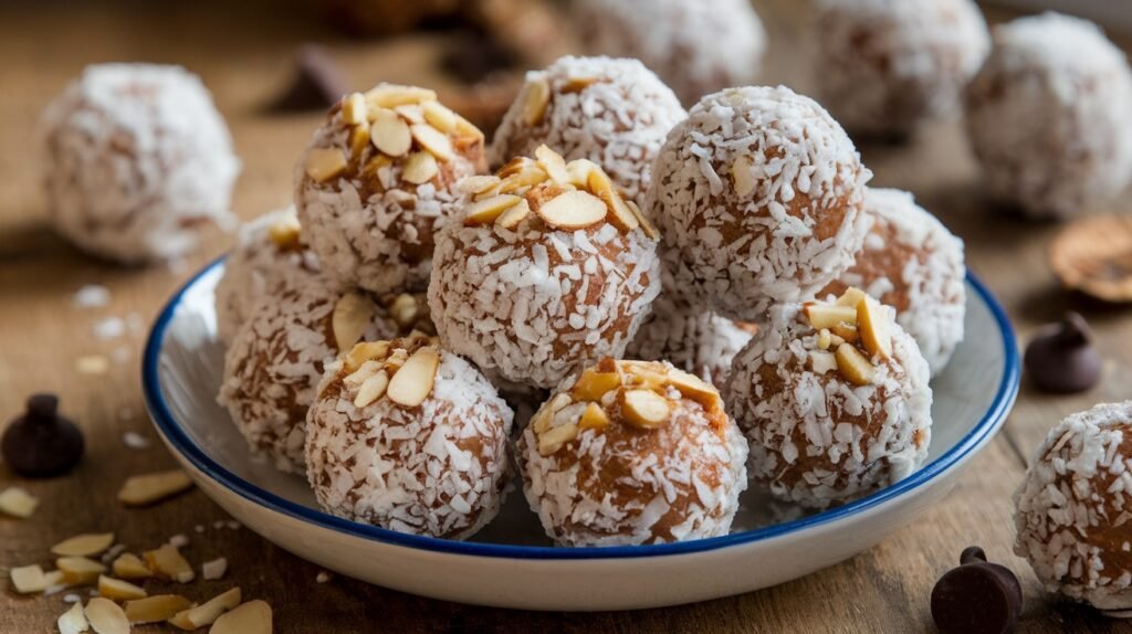 Almond Joy Protein Balls