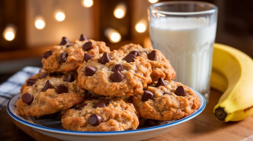 Banana Oatmeal Cookies