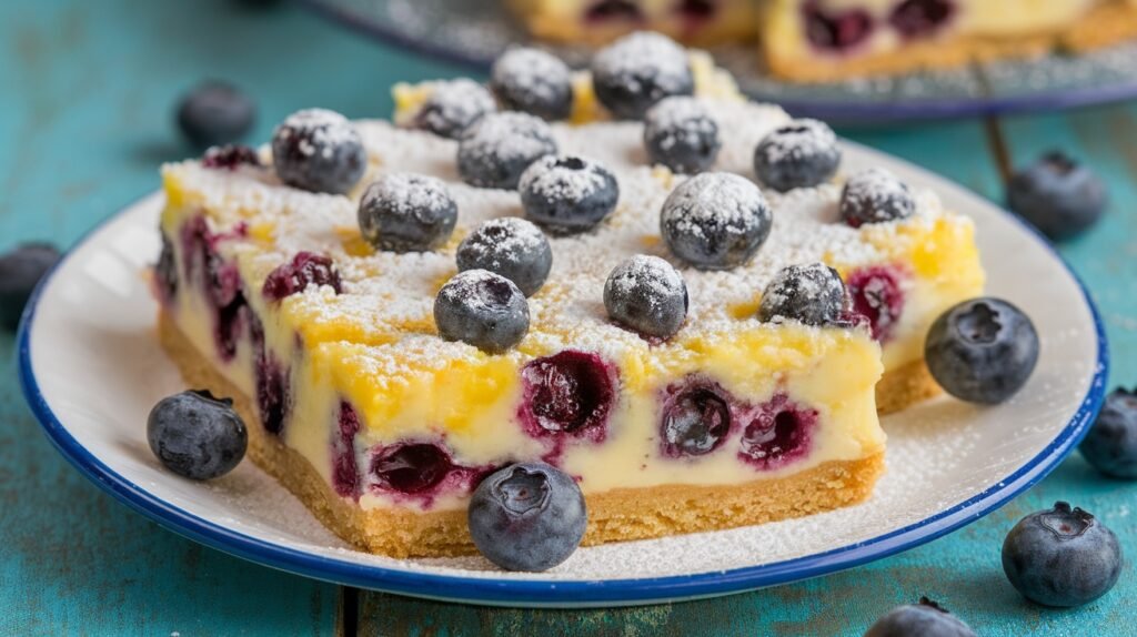 Blueberry Lemon Bars