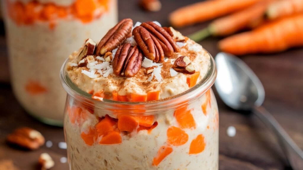 Carrot Cake Overnight Oats