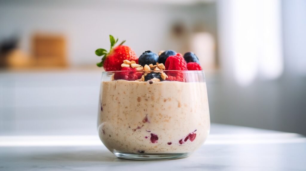 Chilled Vanilla Oat Pudding
