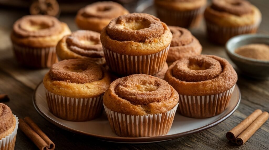 Cinnamon Sugar Donut Muffins