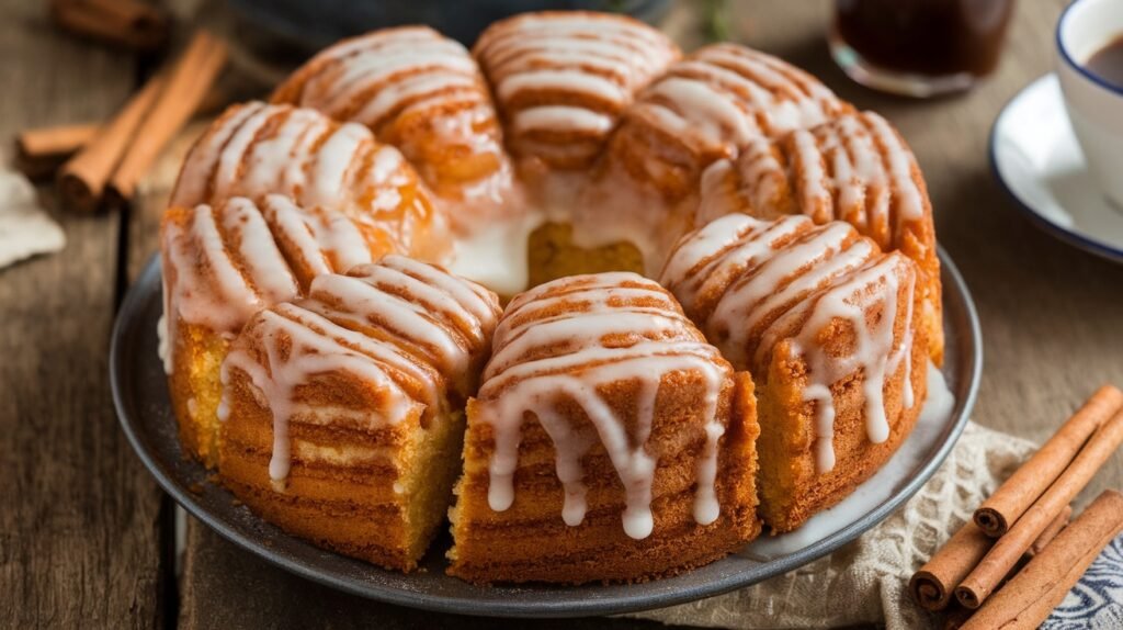 Honey Bun Cake