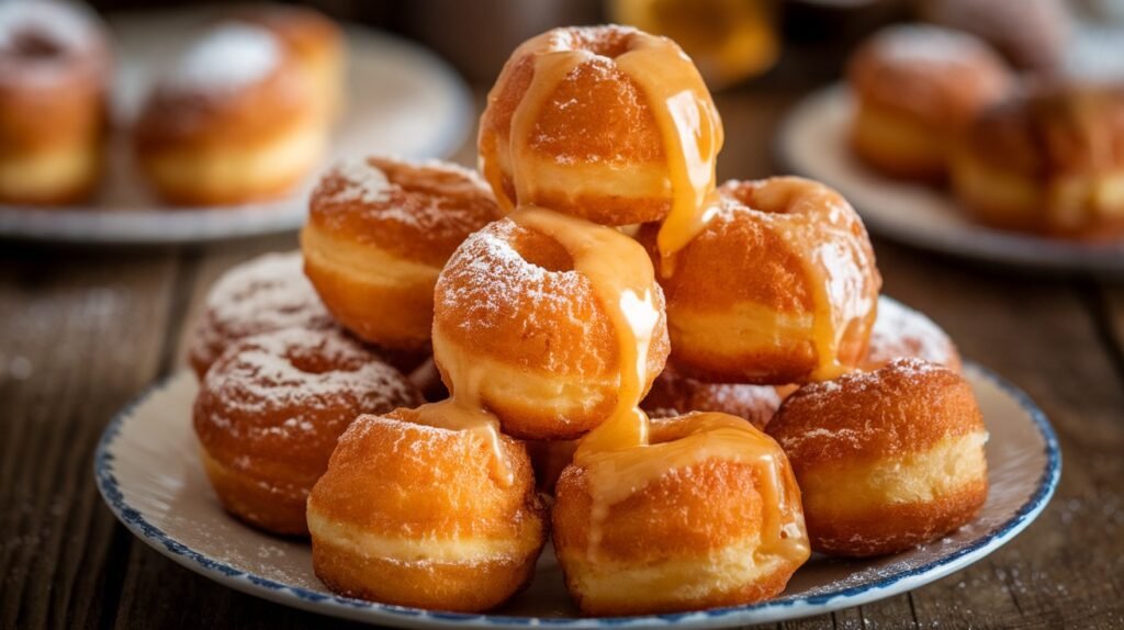 Honey Glazed Donut Holes