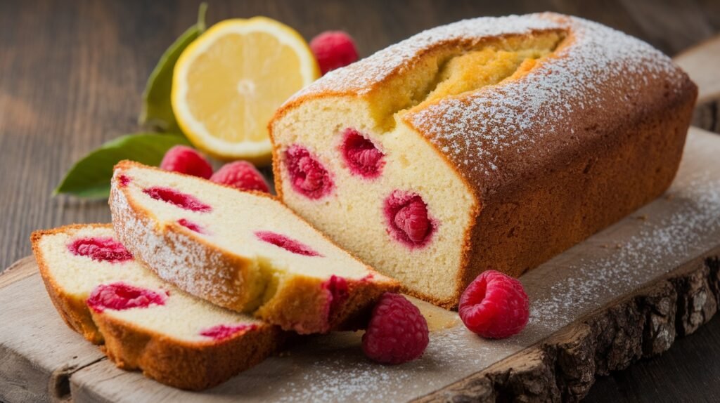 Lemon Raspberry Loaf