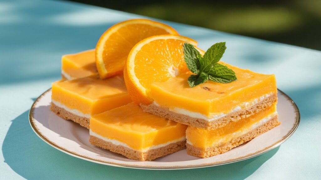 Orange Creamsicle Bars