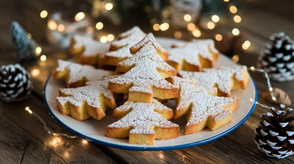 Apple Cinnamon Christmas Tree Cutouts (baked)