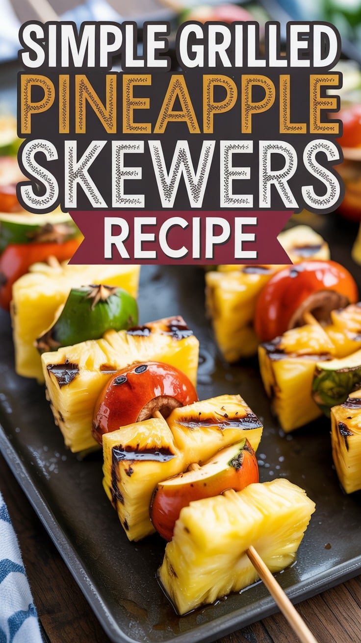 Grilled Pineapple Skewers