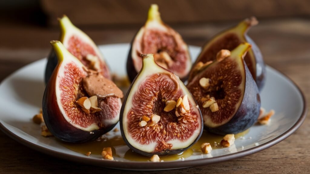 Almond Butter Stuffed Figs