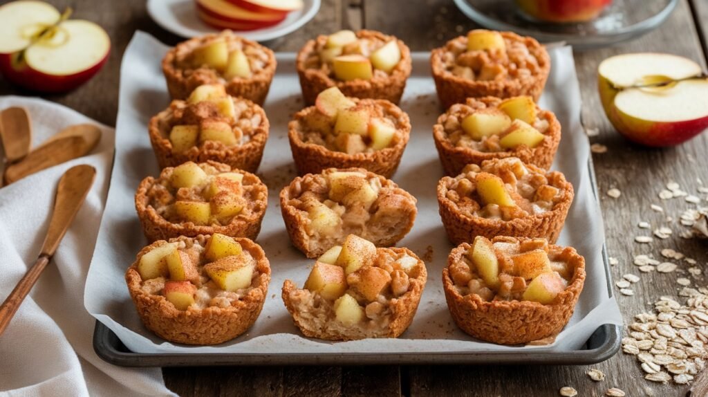 Baked Apple Oat Cups