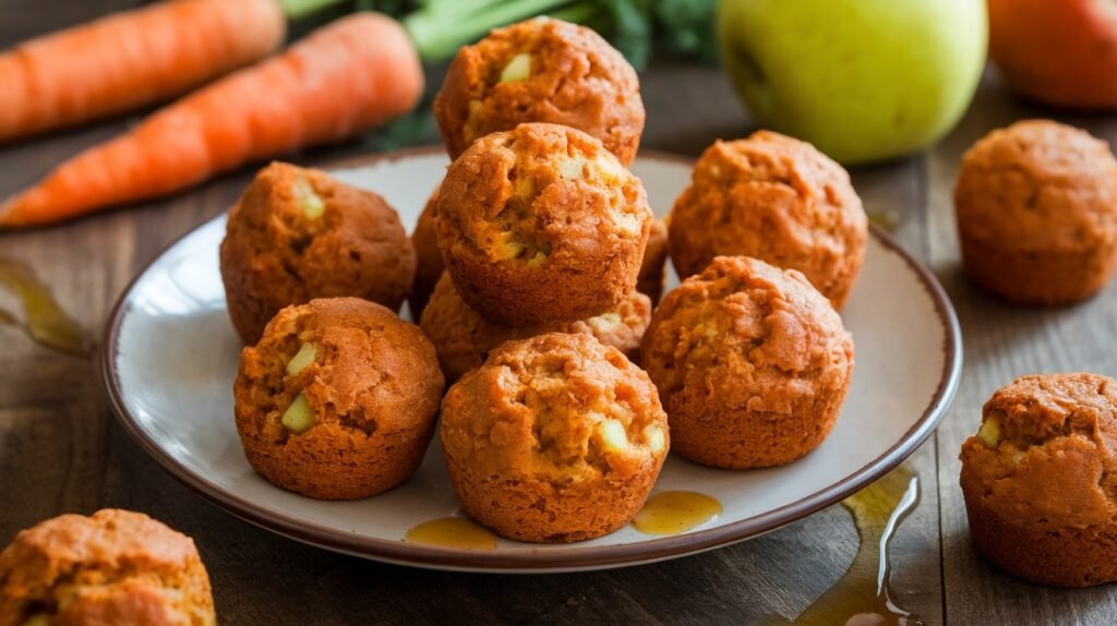Carrot Apple Muffin Balls