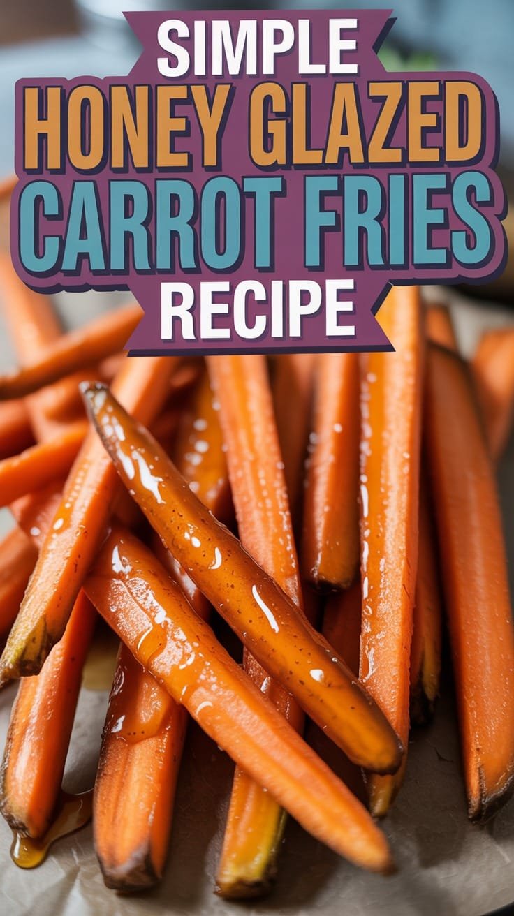Honey Glazed Carrot Fries
