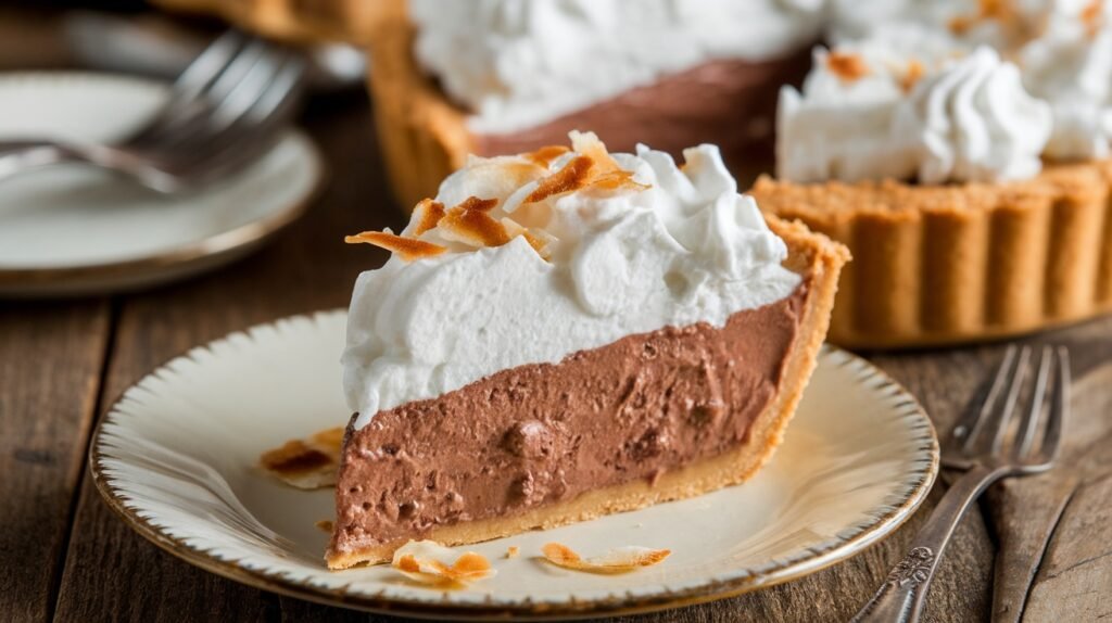 Chocolate Coconut Cream Pie