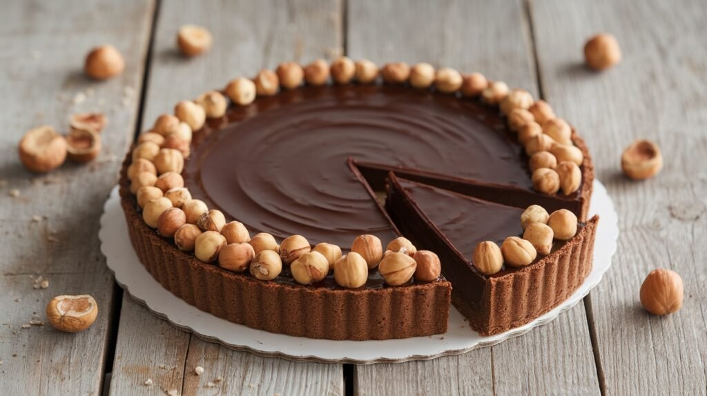 Chocolate Hazelnut Tart